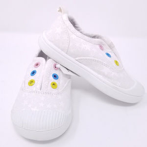 Toddler Girls' Alivia Canvas Slip On Sneakers